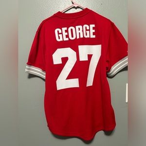 Eddie George Ohio State Mitchell ness jersey